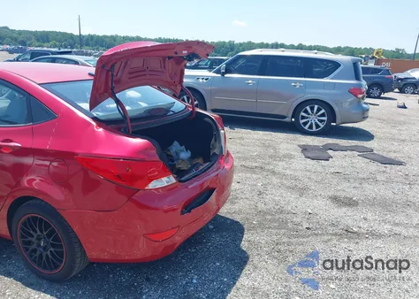 2015 Hyundai Accent Gls из США, поврежденный, VIN KMHCT4AEXFU930412